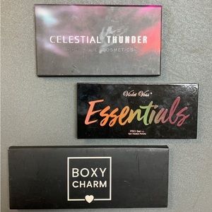SOLD - Bundle of 3 brand new eyeshadow palettes
